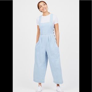 Make offers! New free people side button  jumpsuit